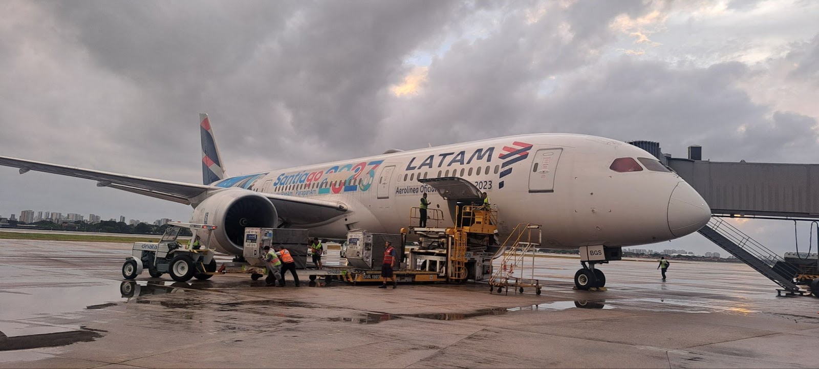Avião Latam Fortaleza-Lisboa