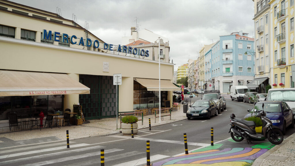 Mercado de Arroios, em Lisboa
