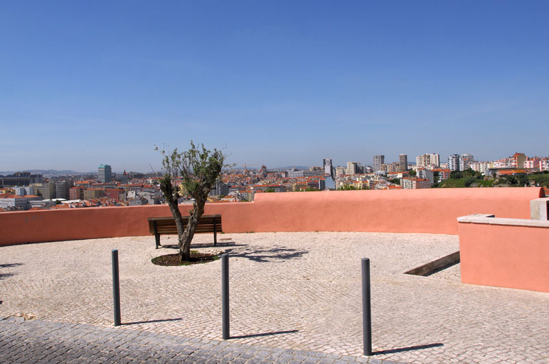Miradouro Da Penha de França, em Arroios, Lisboa