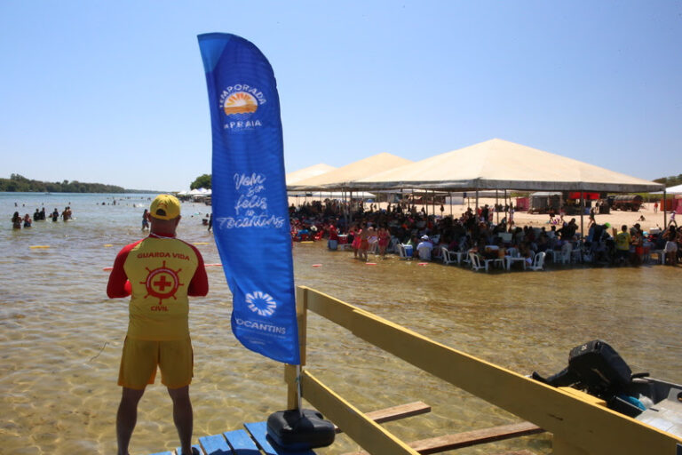 Praias fluviais no Tocantins