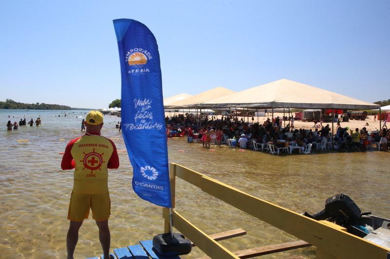 Praias fluviais no Tocantins