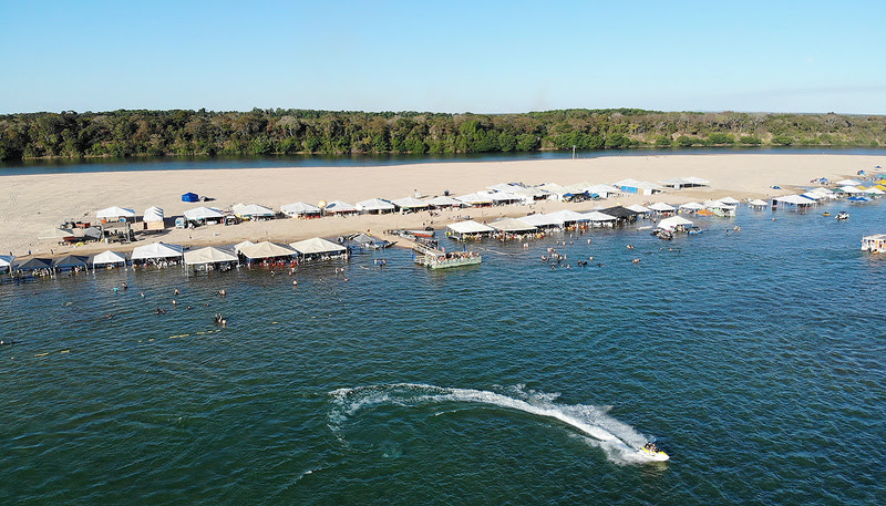 Praias fluviais no Tocantins - Praia da Tartaruga