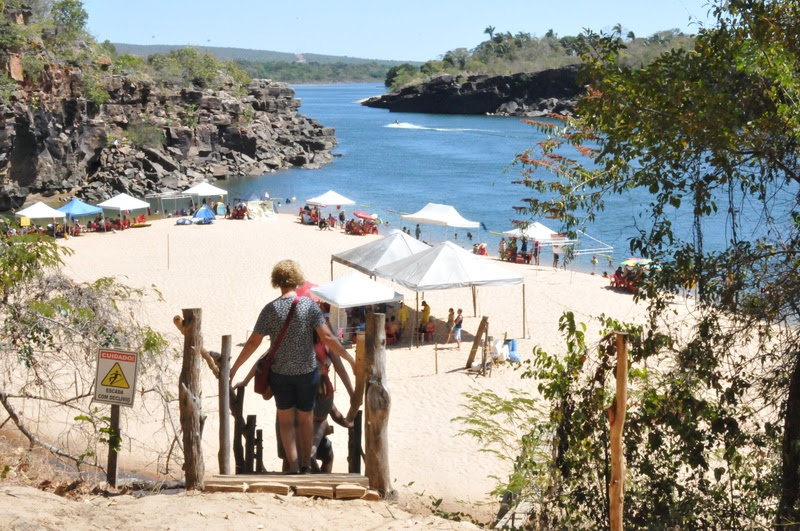 Praias fluviais no Tocantins - Praia do Paredão